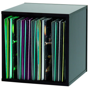 Glorious Record Box 110 Vinyl Record Storage Black