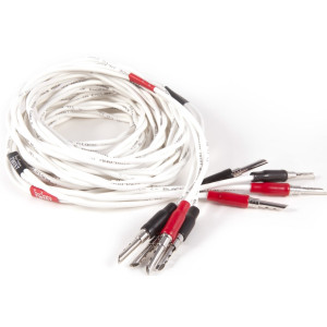 Black Rhodium Twist Bi-Wire Speaker Cable - Terminated Pairs