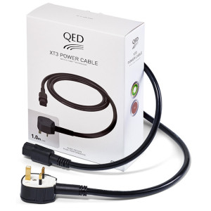 QED XT3 Mains Cable Box Plug