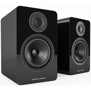 Acoustic Energy AE1 Active Speakers (Pair) Piano Black - Open Box