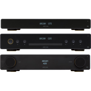 Arcam Radia A25 and Arcam Radia CD5 and Arcam Radia ST5