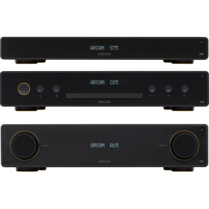 Arcam Radia A15 and Arcam Radia CD5 and Arcam Radia ST5