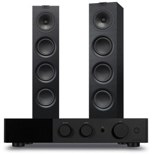 Audiolab 9000A Integrated Amplifier with KEF Q750 Floorstanding Speakers