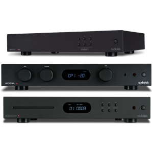 Audiolab 6000A + 6000CDT + 6000N Package - Black