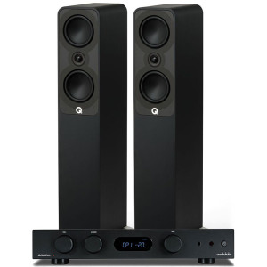 Audiolab 6000A Amplifier with Q Acoustics Q5020 Bookshelf Speakers