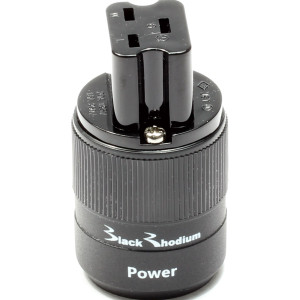 Black Rhodium C19 High Current IEC Plug