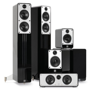 Q Acoustics Concept 40 5.1 Package - Black Lacquer