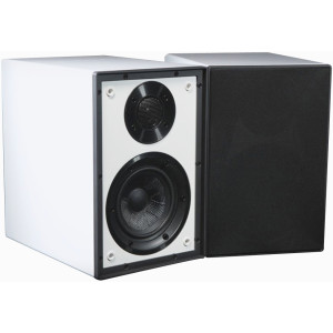Cyrus One Linear Speakers in White Gloss