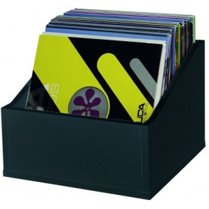 Glorious Record Box Advanced 110 Vinyl Record Storage Black