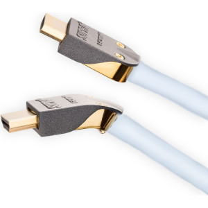 Supra HD5 Met S/B High Speed HDMI Cable with Ethernet