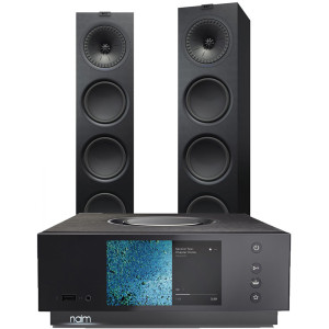 Naim Atom HDMI with KEF Q950 Floorstanding Speakers