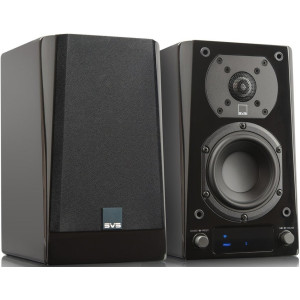 SVS Prime Wireless Speakers (Pair) with Alexa Black Gloss