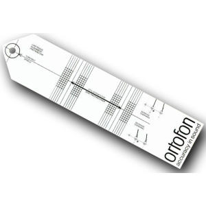 Ortofon Cartridge Alignment Protractor
