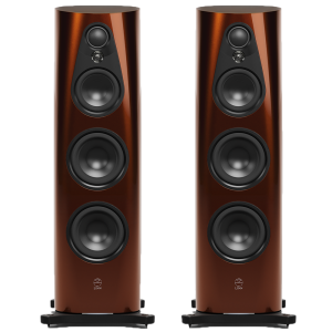Linn 360 Exakt Flagship Speakers (Pair) - Single Malt(BR)