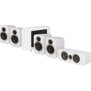 Q Acoustics 3010i 5.1 Cinema Speaker Package - Arctic White