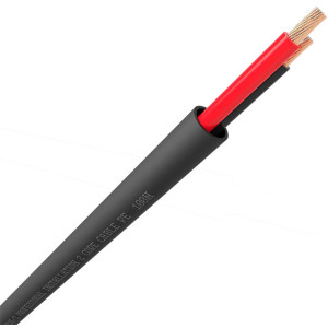 QED QX16/2 Outdoor 2-Core Black Speaker Cable - Per Metre