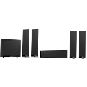 KEF T305 5.1 AV Speaker Package - Black