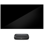HiSense 100L9GTUK 4K Laser Projector and Screen Set