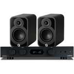 Audiolab 6000A Amplifier with Q Acoustics Q 5010 Bookshelf Speakers