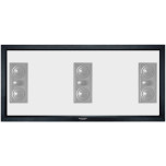 GrandView Cyber Fixed Frame Acoustic 2.35:1 Home Cinema Projector Screen