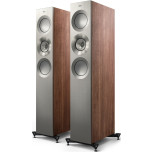 KEF Reference 3 Meta Speakers Satin Walnut/Silver