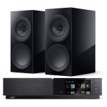 Naim Uniti Nova All-In-One Player with KEF R3 Meta Bookshelf Speakers