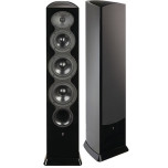 Revel F208 Speakers (Pair)-Black High Gloss - Tatty Boxes