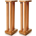 Hi-Fi Racks 500mm Slimline Speaker Stands - Cherry