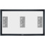 GrandView Cyber Fixed Frame Acoustic 16:9 Home Cinema Projector Screen