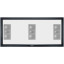 GrandView Cyber Fixed Frame Acoustic 2.35:1 Home Cinema Projector Screen