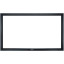 GrandView Cyber Fixed Frame 16:9 Home Cinema Projector Screen