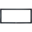 GrandView Cyber Fixed Frame 2.35:1 Home Cinema Projector Screen