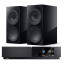 Naim Uniti Nova All-In-One Player with KEF R3 Meta Bookshelf Speakers