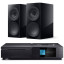 Naim Uniti Star All-In-One Player with KEF R3 Meta Bookshelf Speakers