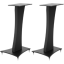 Quadraspire Q6014 Speaker Stands (Pair) Black Bamboo