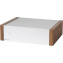 Pro-Ject Amp Box DS2 Mono Power Amplifier Silver with Walnut sides