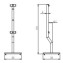 Focal Fusion Speaker Stands for 301 Speakers Diagram 