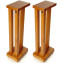 Hi-Fi Racks 600mm Slimline Speaker Stands - Natural