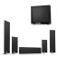 KEF T205 5.1 AV Speaker Package Black