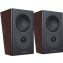 Mission LX-3D Surround Speakers Walnut Pearl