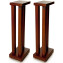 Hi-Fi Racks 600mm Slimline Speaker Stands - Mahogany