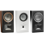 Martin Logan Motion MP10 Surround Speakers (Pair) - Satin White - Walnut