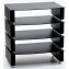 Custom Design Milan Inert Acoustic 4 Shelf Hi-Fi Stand