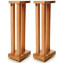 Hi-Fi Racks 600mm Slimline Speaker Stands - Cherry