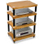 Atacama Evoque Eco 60-40 SE2 Hi-Fi Stand-Medium Finish Bamboo 