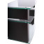 Custom Design Milan Vinyl Storage Stand Black Sides