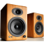 Audioengine A5+ Wireless Active Speakers (Pair) Bamboo