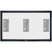 GrandView Cyber Fixed Frame Acoustic 16:9 Home Cinema Projector Screen
