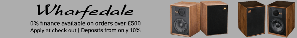 0% finance on Wharfedale speakers