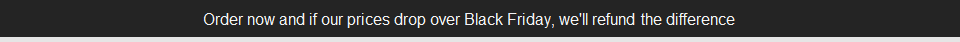 Black Friday price promise